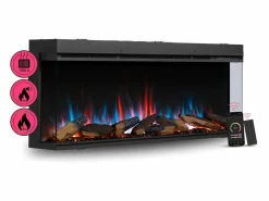 Chimenea|Chimenea|Chimenea eléctrica BALDERIA Athena smart 52 - Chimenea empotrable -