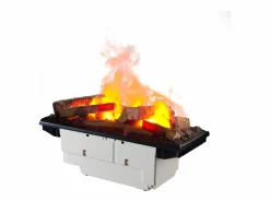 Chimenea eléctrica BALDERIA Ikaros - Chimenea de pie - Aspecto hormigón^ Sale