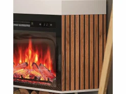 Chimenea eléctrica 100x73x80 lynea^Vicco Clearance