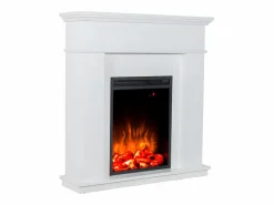 FLAMATECH Chimenea|Chimenea|Chimenea eléctrica con marco VESUVIA – Color