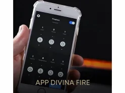 Chimenea|Chimenea|Chimenea eléctrica de vapor de agua con quemador incorporado 3D APP 100 PRO-LINE