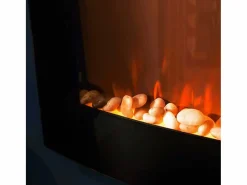 Chimenea|Chimenea|Chimenea eléctrica decorativa Ready Warm 2650 Curved Flames Connected Cecotec 2000W control vía App