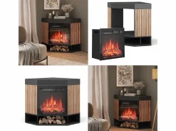Vicco Chimenea|Chimenea|Chimenea eléctrica 100x73x80 lynea