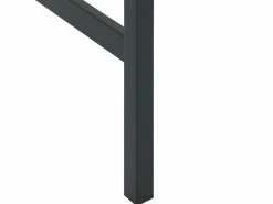 Garden Furniture Mesa Alta|Chrysto Mesa alta de bar acero recubrimiento polvo 100x50x110 cm