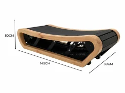 Cinta de Correr Curva con Energía autogenerada – Roble Claro^Monstershop Online