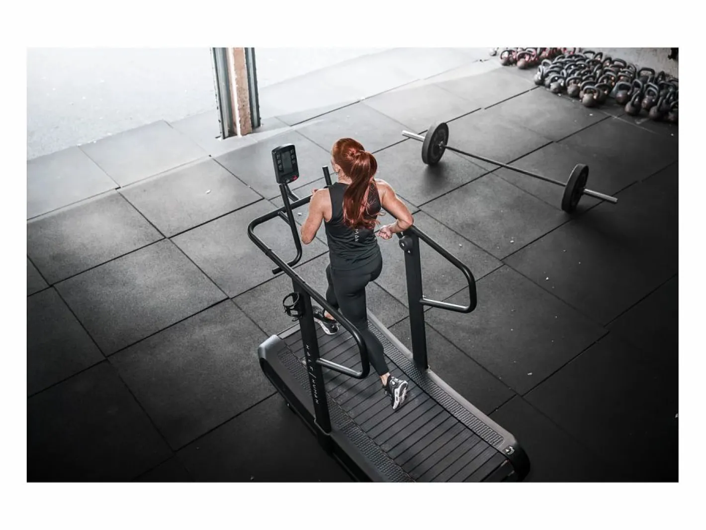 Cinta de correr curva para fitness - Half Human - Modelo CURVE - Hogar/Apartamento - Sin motor y autopropulsada^ Best