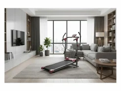 Cinta De Correr|Cinta magnética con brazo 2 en 1 - O'Fitness - Hogar/Apartamento - Contador 5 funciones