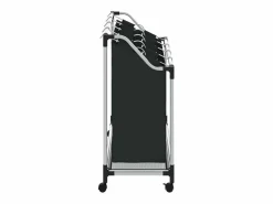 Clasificador de ropa con 4 bolsas grises Negro Discount