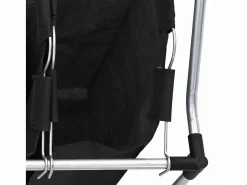 Clasificador de ropa con 4 bolsas grises Negro Discount