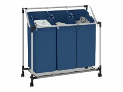 Clasificador de ropa con 3 bolsas Acero^ Discount