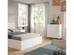 Loungitude Cómoda|Cómoda 4 cajones aglomerado 95x77.5x40cm