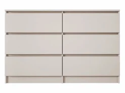 Cómoda: 6 cajones, cachemir, 120 x 79 x 39 cm Beige Sale