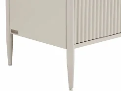 Cómoda 6 cajones MDF color y dorado - CALITARO^Vente-unique Discount