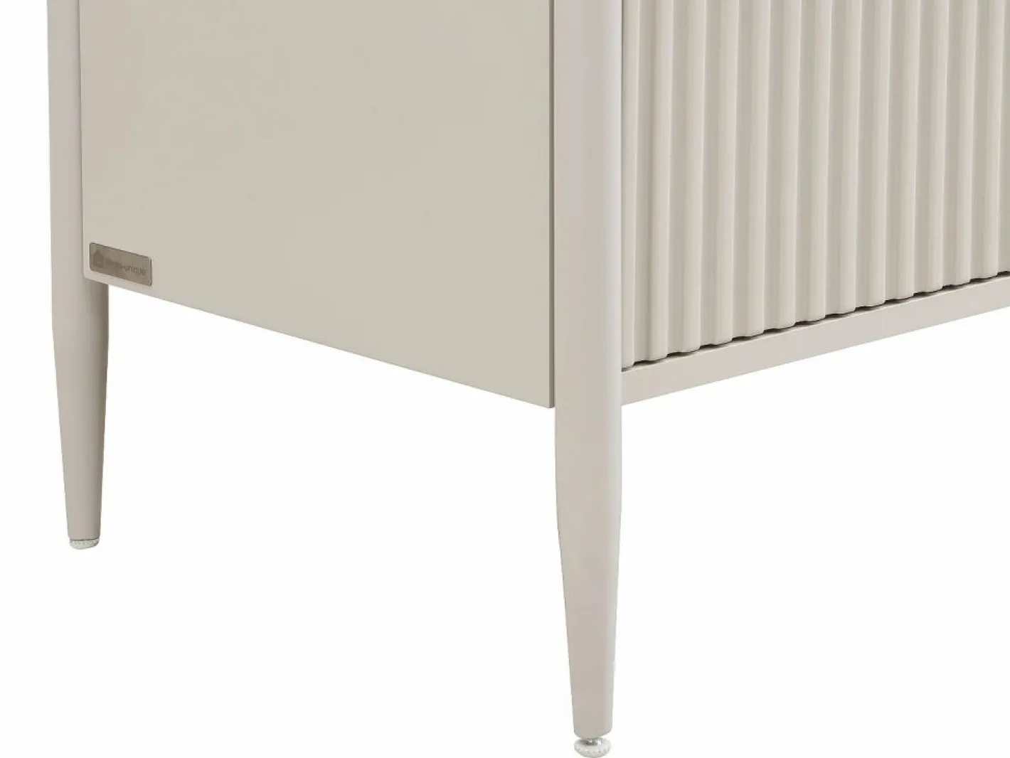 Cómoda 6 cajones MDF color y dorado - CALITARO^Vente-unique Discount