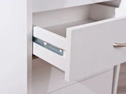 ebuy24 Cajonera De Escritorio|Cómoda archivadora de oficina con ruedas Prosar, 4 cajones color .