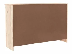 vidaxl Cómoda|Cómoda cajonera ALTA madera maciza pino 112x35x73 cm