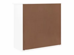 vidaxl Cómoda|Cómoda cajonera ALTA madera maciza pino 77x35x73 cm