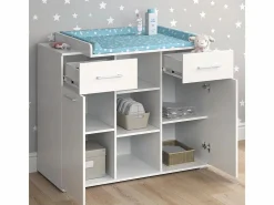 Vicco Cómoda cambiador 113x70x109 leonie Blanco