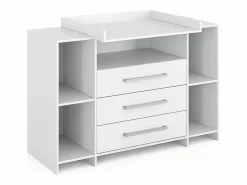 Vicco Cómoda cambiador 143x70x100 oskar Blanco Sale