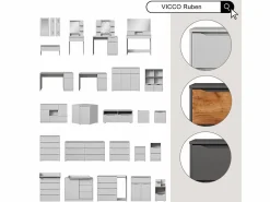 Cómoda cambiador 83.6x69.7x117 ruben^Vicco Sale