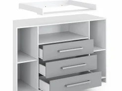 Cómoda cambiador /gris 143x70x100 oskar^Vicco Hot