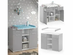 Vicco Mueble De Bebé|Cómoda cambiador 113x70x109 leonie