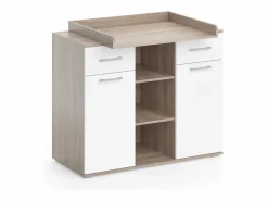 Vicco Mueble De Bebé|Cómoda cambiador sonoma 113x70x109 leonie