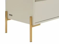 Cómoda con 6 cajones de MDF y metal en color y dorado - KORASA de Pascal Morabito^Vente-unique