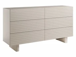 Vente-unique Cómoda de 6 cajones en MDF - LUDIMA Beige Discount