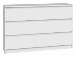 SELSEY Cómoda|Cómoda de seis cajones - 120 cm - - MALWA