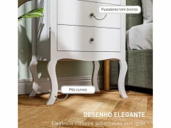 Homcom Mueble De Bebé|Cómoda Kiwita 4 cajones 98,5x60x40 cm