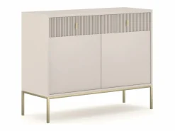 Cómoda Maggiore 2P2C cashmere / dorado / dorado Beige Outlet