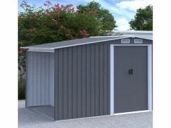 Cobertizo de jardín 6,87m2 con leñero VOSGES^Concept-Usine