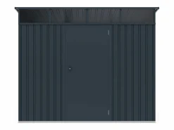 EXPERTLAND Caseta De Jardín|Cobertizo de jardín metálico en acero galvanizado 6,6 m² - CLAFTON