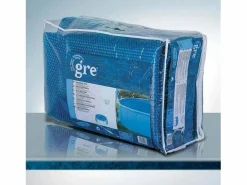 Cobertor de Verano Gre 395 cm de 180 Micras para Piscinas Redondas de 400 cm | Cobertor Flotante Isotérmico Azul