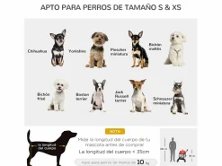 Cochecito para mascotas 82x49.5x98 cm^PawHut Best