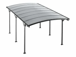 EXPERTLAND Cochera|Cochera de aluminio autoportante para coche - 1 coche - 15,15 m² - - BARESA