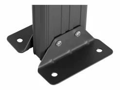 EXPERTLAND Cochera doble de aluminio para coches - 2 plazas - 30 m² - - BARESA Gris antracita Clearance