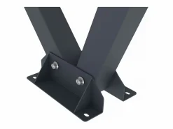Habitat et jardin Cochera solar con paneles fotovoltaicos - 366 x 575 x 366 cm - - 4,1 kW Gris Best