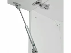 Cocina esquinera precioso gris/blanco 190x60x81.6 rick^Vicco Outlet