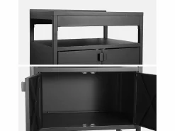Cocina exterior de acero, 2 puertas, 80cm^Sweeek Sale