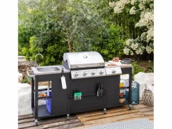 Cocina exterior TEXAS 4+1 quemadores^Happy Garden Best