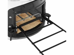 vidaxl Barbacoa|Cocina leña camping acero inoxidable 45,5x33x25,5 cm
