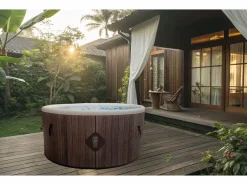 Coco Spa Helsinki Spa Hinchable – 150 cm de diámetro – 800 litros – Motor de 2240 W – Para 2 a 4 personas Marru00f3n Best