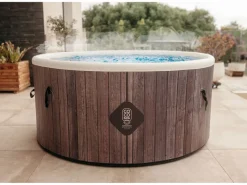 Coco Spa Helsinki Spa Hinchable – 150 cm de diámetro – 800 litros – Motor de 2240 W – Para 2 a 4 personas Marru00f3n Best