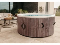 Coco Spa Helsinki Spa Hinchable – 150 cm de diámetro – 800 litros – Motor de 2240 W – Para 2 a 4 personas Marru00f3n Best