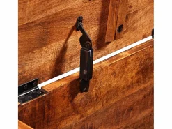 Cofre de almacenamiento de madera de mango rugosa^vidaxl Clearance