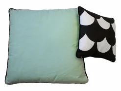 Cojines set de 2 algodón 30x30/50x50cm Multicolor