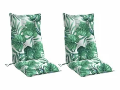 Decoración De Jardín|Cojines silla respaldo alto 2 uds tela Oxford estampado hojas ES603535