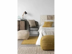 Cojín algodón oro 45x45 cm^ Discount